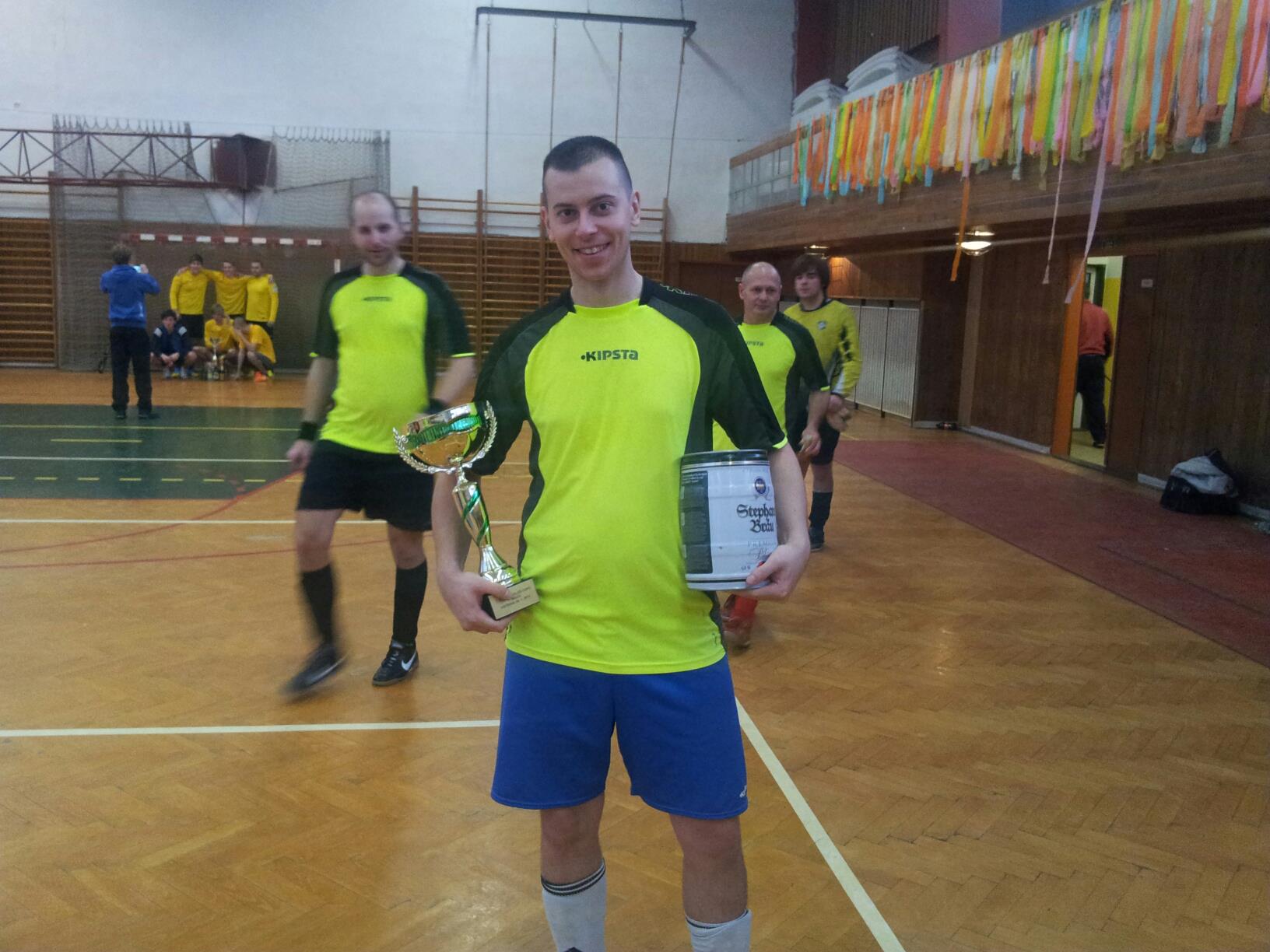 David Poloch a cenami pro vítězný tým